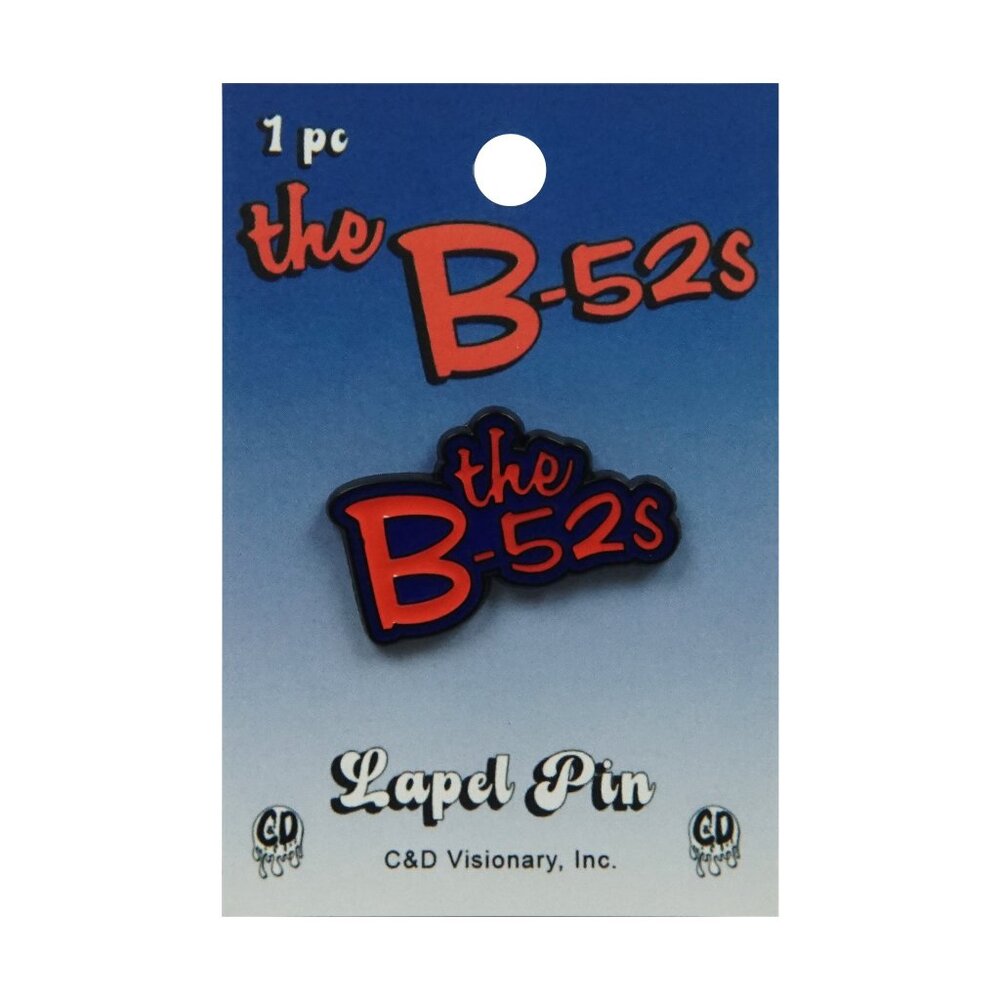 B-52s Enamel Pin -  80s 90s New Wave Post Punk Rock Music Band Apparel Gift NWT